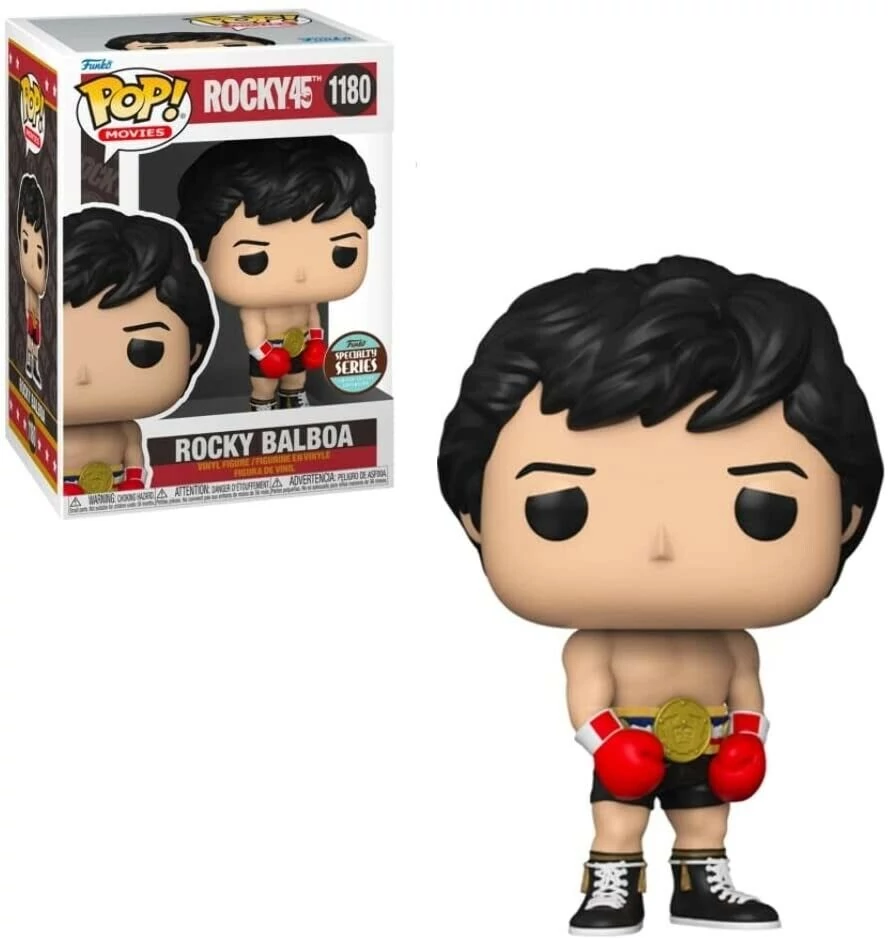 sticky Funko POP! Movies: Rocky 45 th - Rocky w/Gold Belt figura