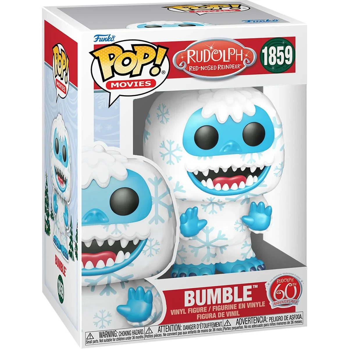 sticky Funko POP! Movies: Rudolph the Red-Nosed Reindeer - Bumble figura #1859