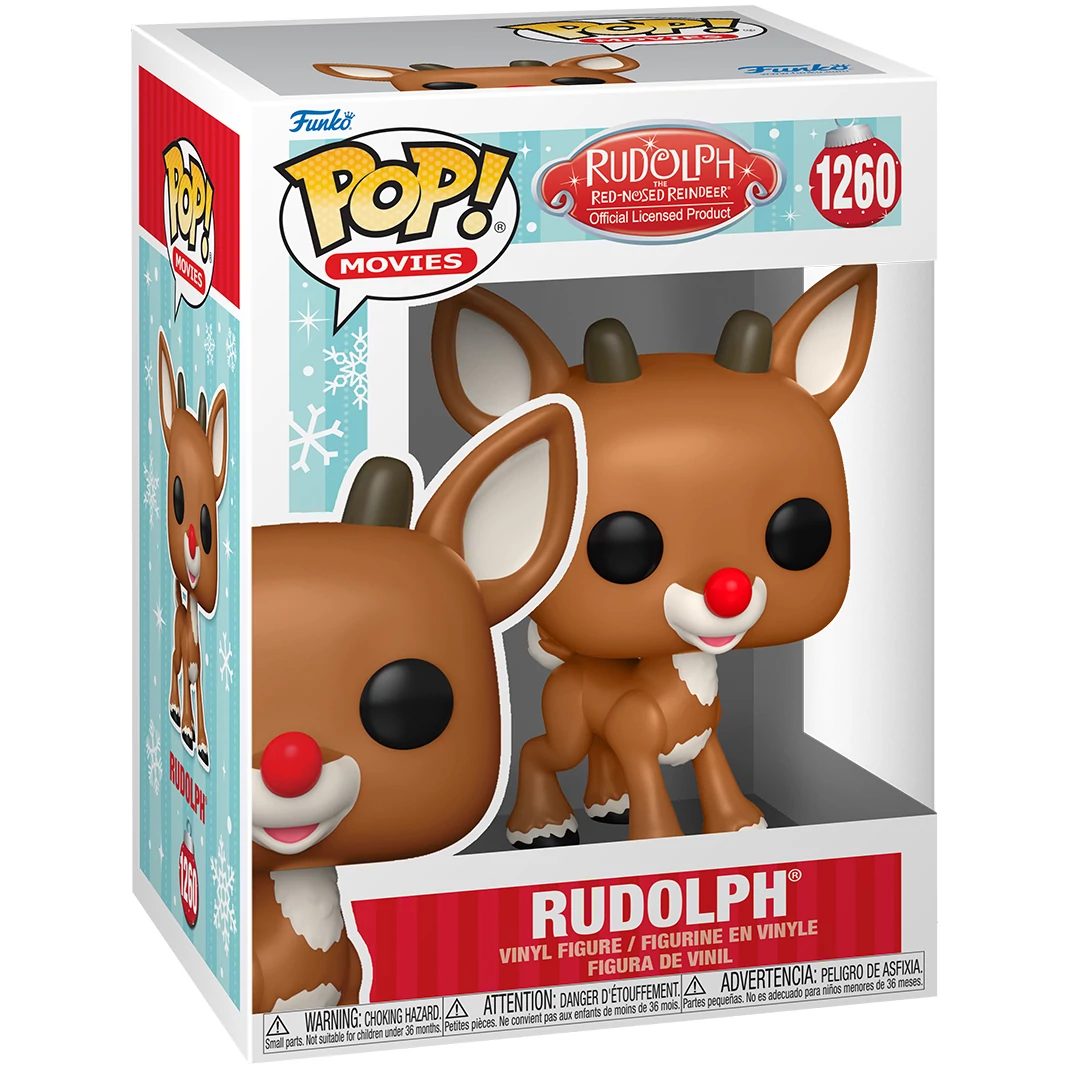 sticky Funko POP! Movies: Rudolph the Red-Nosed Reindeer - Rudolph figura #1260