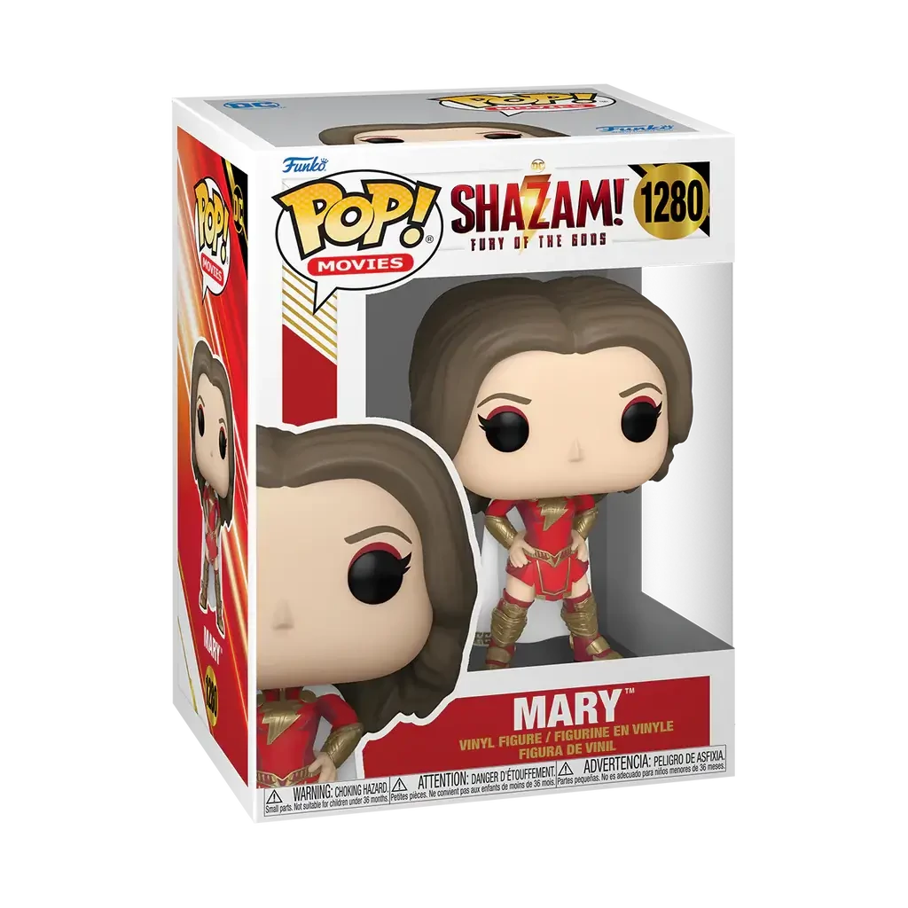 sticky Funko Pop! Movies: Shazam! Fury of the Gods - Mary figura #1280