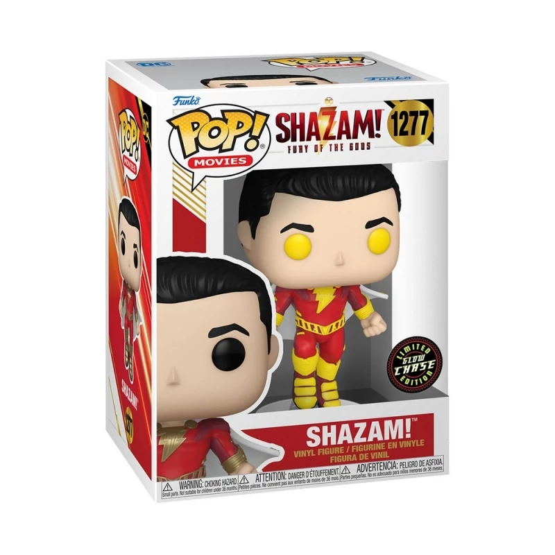 sticky Funko POP! Movies: Shazam! Fury of the Gods - Shazam figura chase #1277