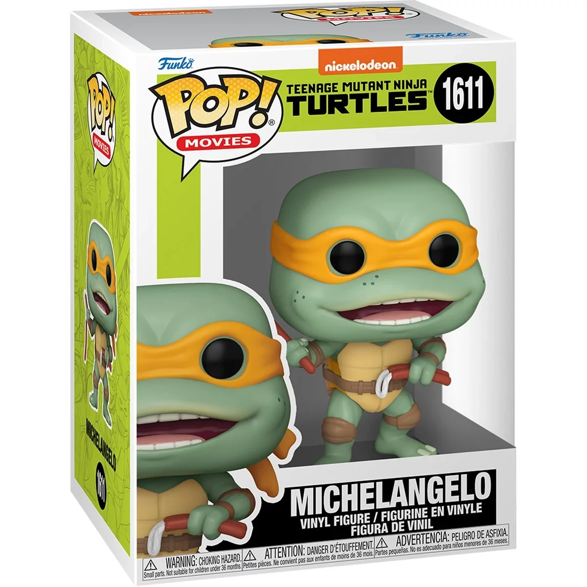 sticky Funko POP! Movies: Teenage Mutant Ninja Turtles - Michelangelo figura #1611