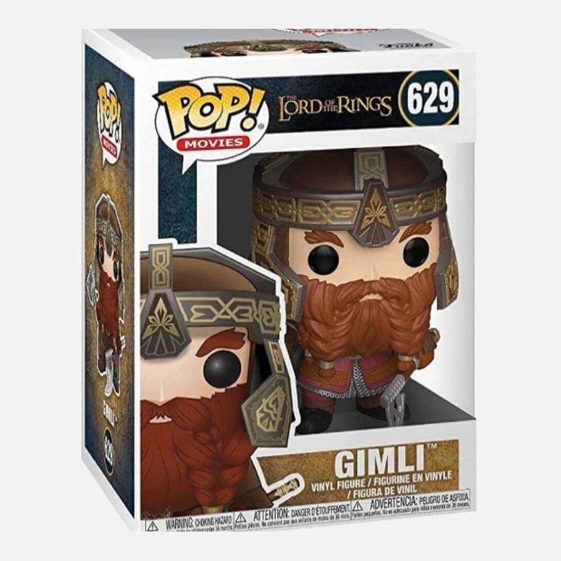 sticky Funko Pop! Movies: The Lord of the Rings - Gimli figura #629