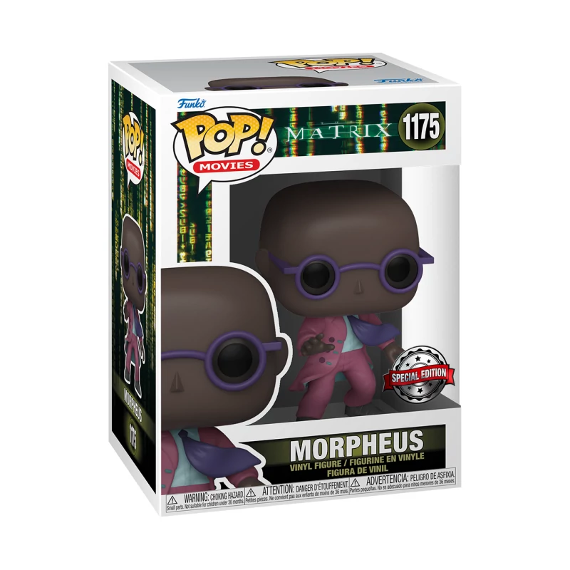 sticky Funko POP! Movies: The Matrix 4 - Morpheus (Alt) figura #1175