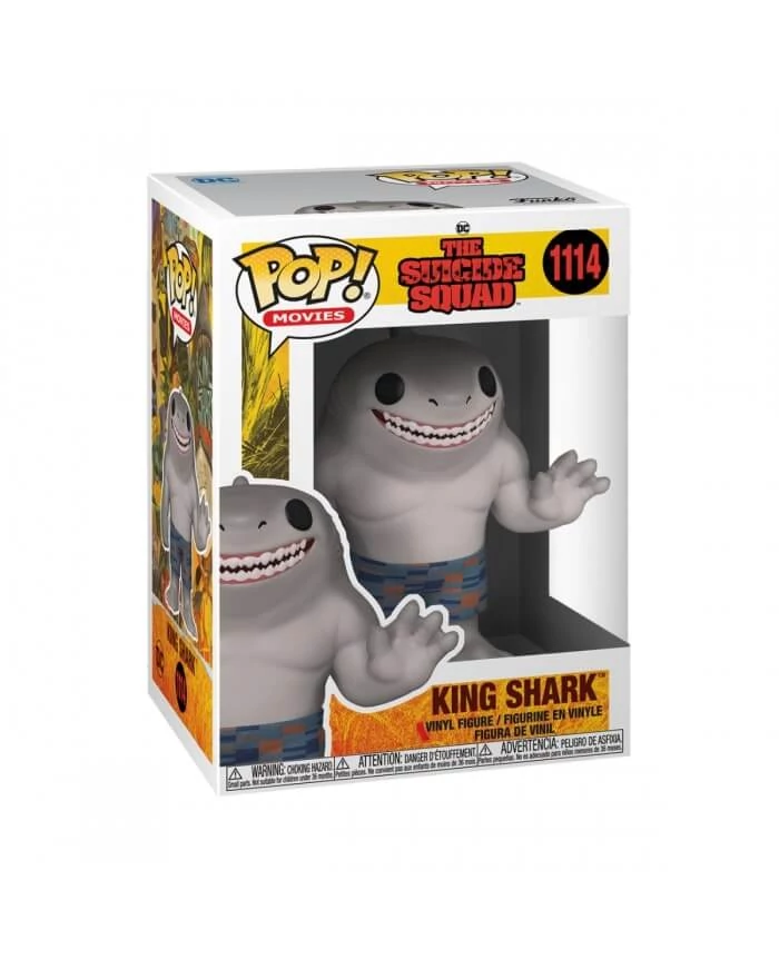 sticky Funko Pop! Movies: The Suicide Squad - King Shark figura #1114