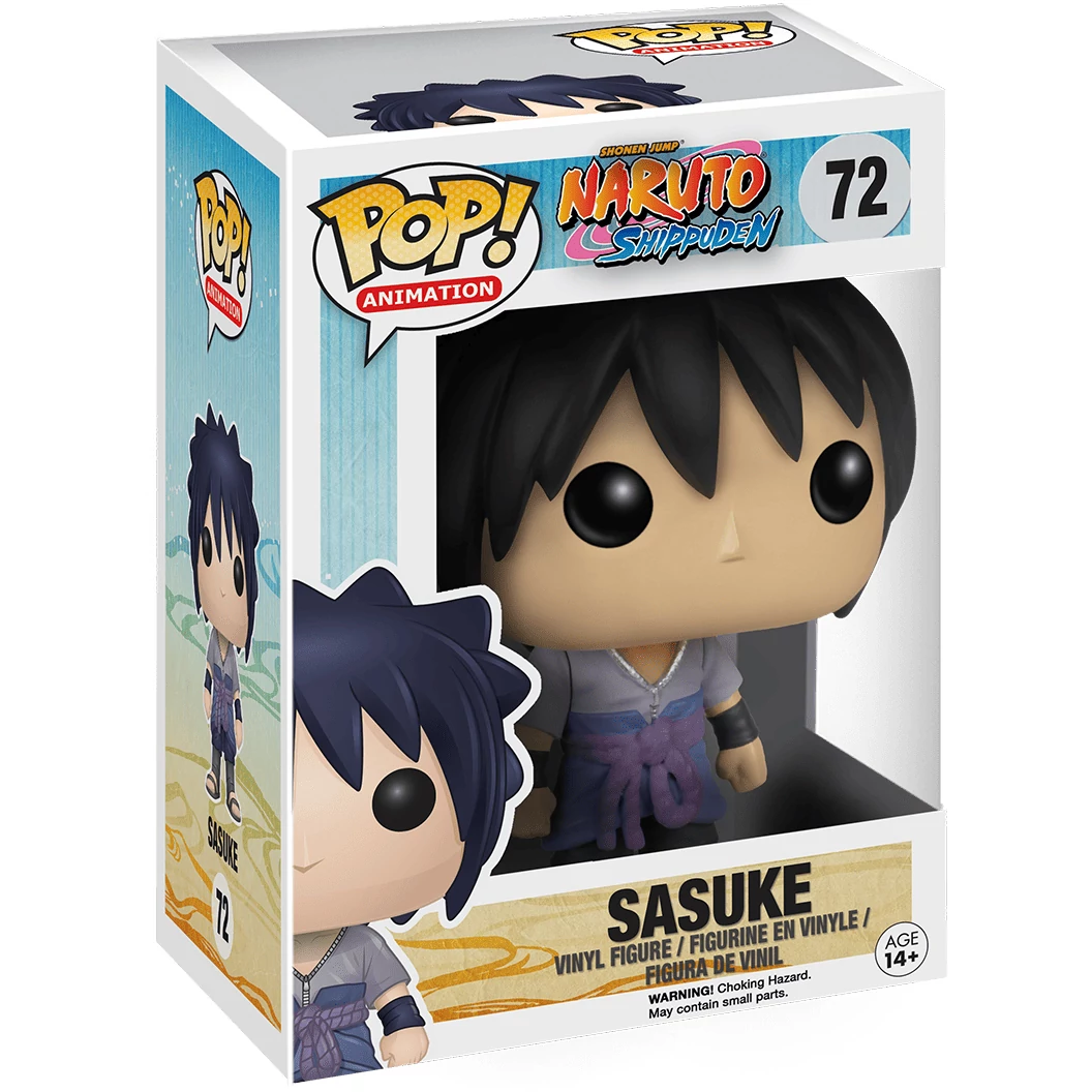 sticky Funko POP! Naruto Shippuden: Sasuke figura #72