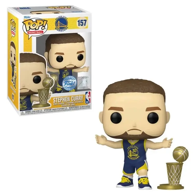 sticky Funko POP! NBA - Golden State Warriors - Stephen Curry (Throwback) figura