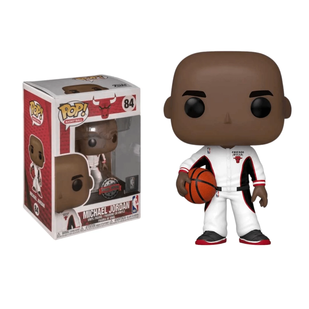 sticky Funko POP! NBA: Michael Jordan (Bulls White Warmup) figura #84