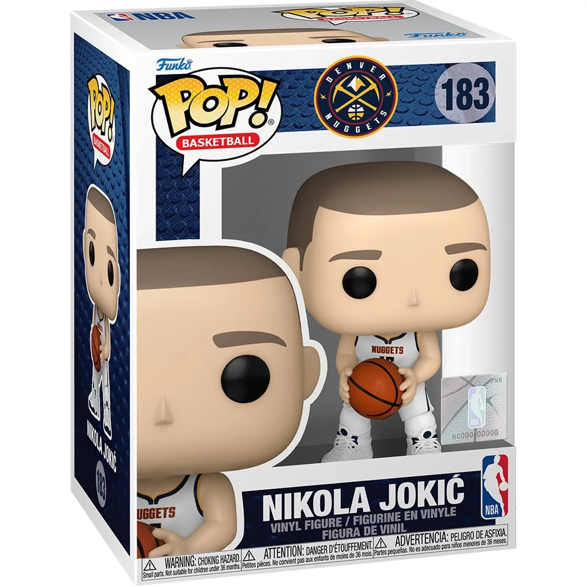 sticky Funko POP! NBA: Nuggets - Nikola Jokic figura #183