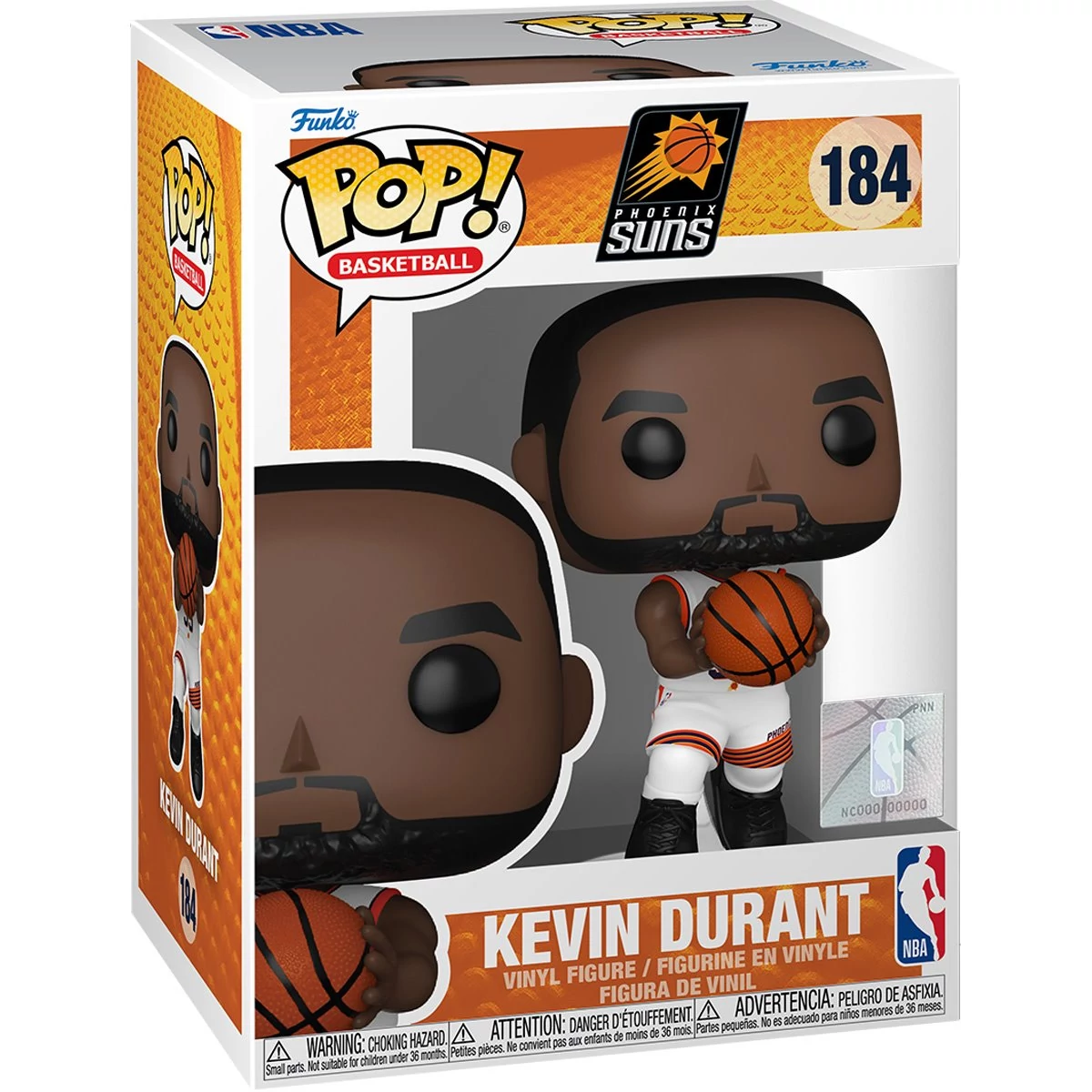 sticky Funko POP! NBA: Suns - Kevin Durant figura #184