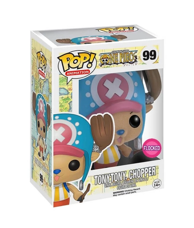 sticky Funko POP! One Piece - Tony Tony Chopper Flocked (Exc) (CC) figura #99