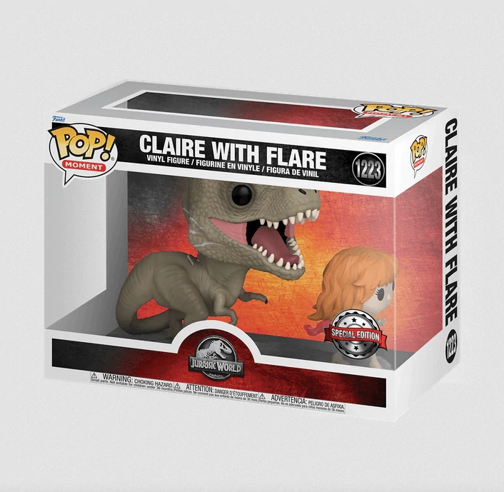 sticky Funko Pop! Moment: Jurassic World - Claire with Flare figura #1223