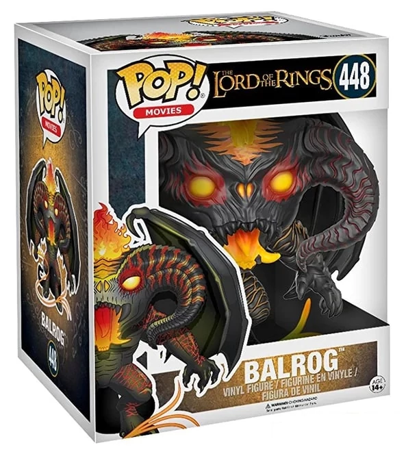 sticky Funko POP! Movies: The Lord of the Rings - Balrog figura