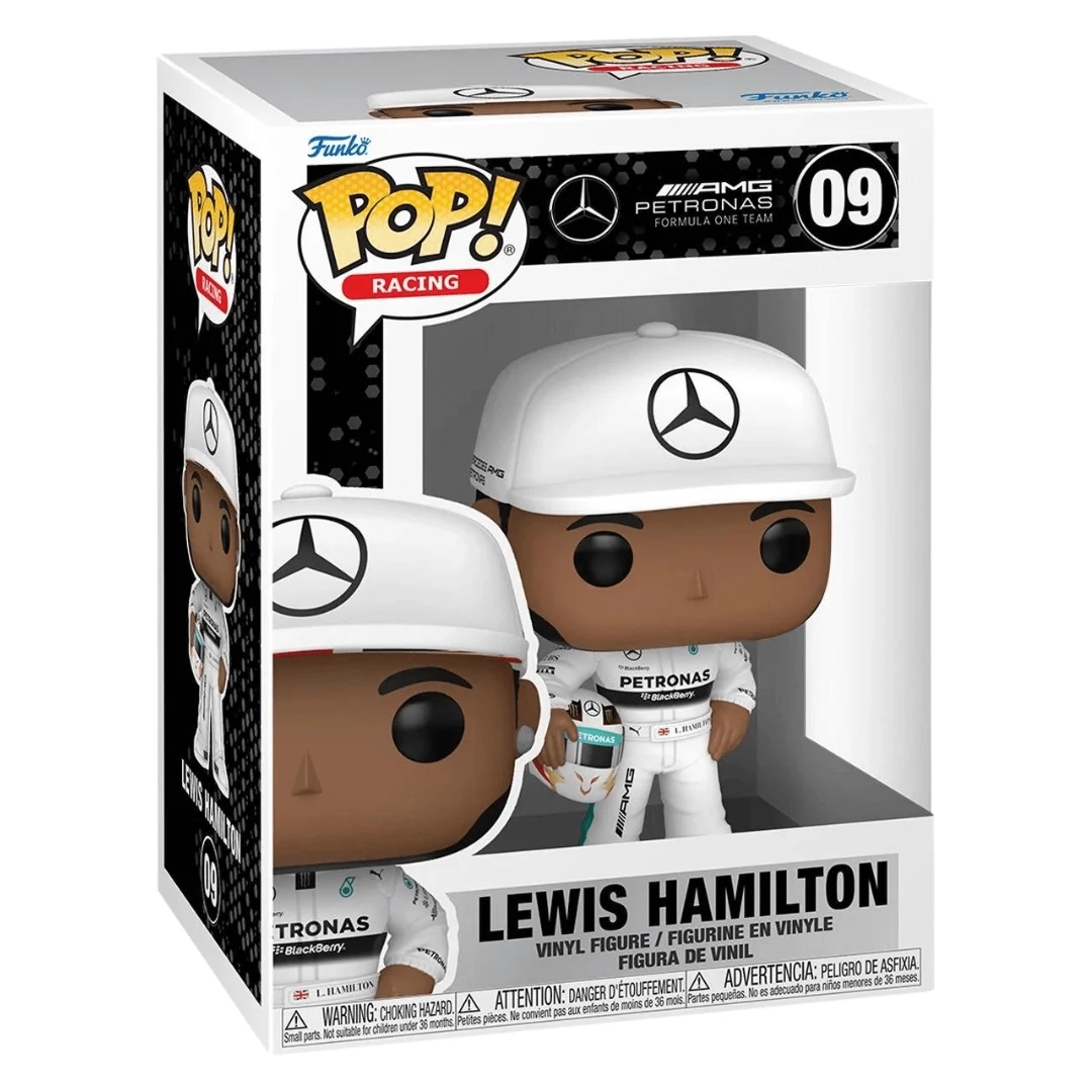 sticky Funko POP! Racing: Formula 1 - Lewis Hamilton figura #9