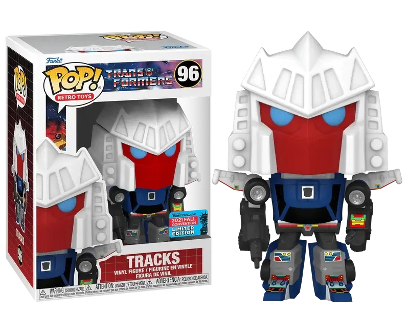 sticky Funko Pop! Retro Toys: Transformers - Tracks figura #96