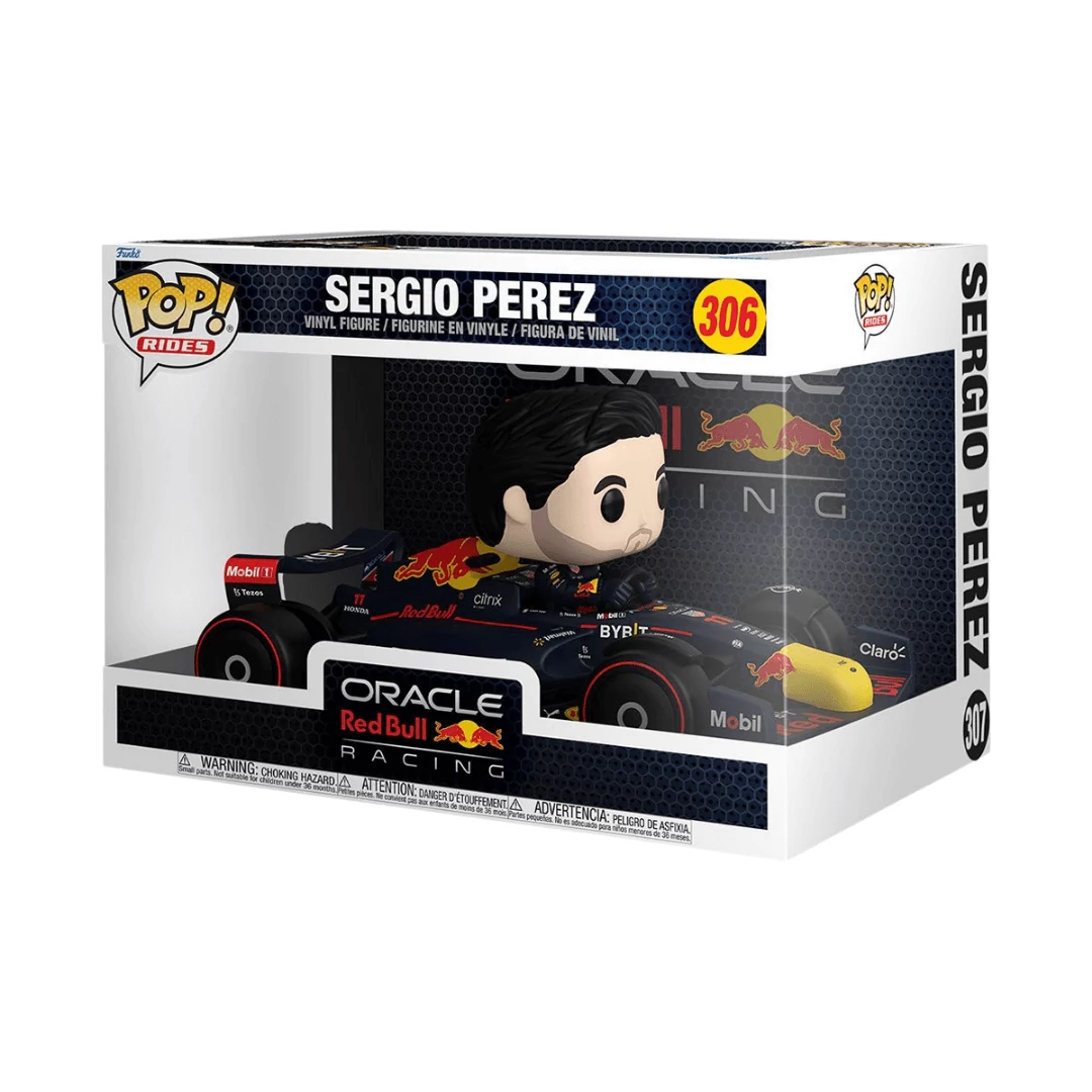 sticky Funko POP! Rides: Formula 1 - Sergio Perez figura #306