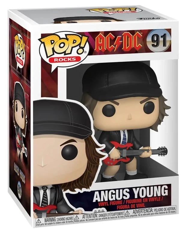 sticky Funko POP! Rocks: AC/DC - Angus Young figura #91