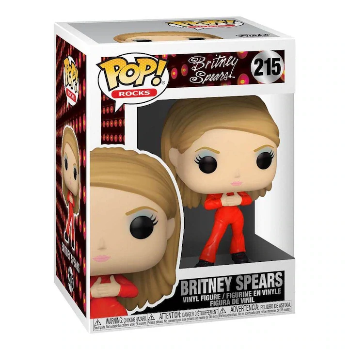 sticky Funko POP! Rocks: Britney Spears - Britney Spears catsuit figura #215