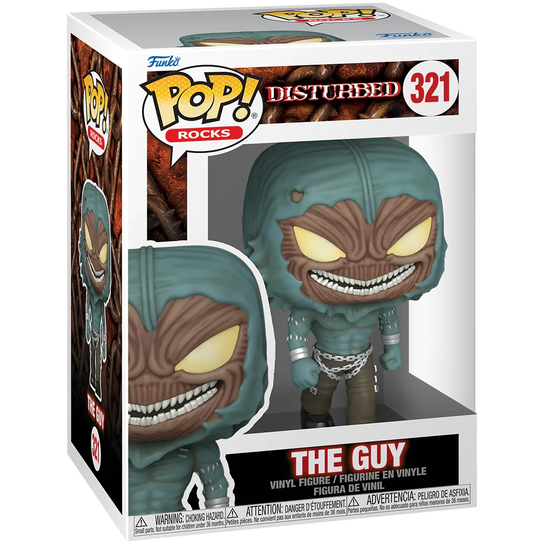 sticky Funko POP! Rocks: Disturbed - The Guy figura