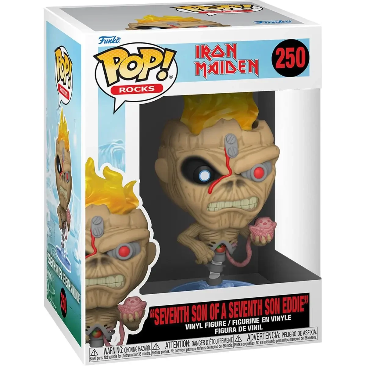 sticky Funko POP! Rocks: Iron Maiden Eddie - Seventh Son of Seventh Son figura #250