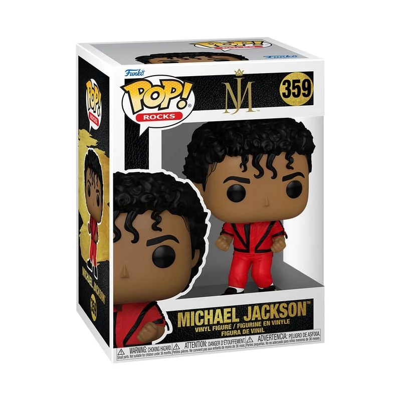 sticky Funko POP! Rocks: Michael Jackson (Thriller) figura