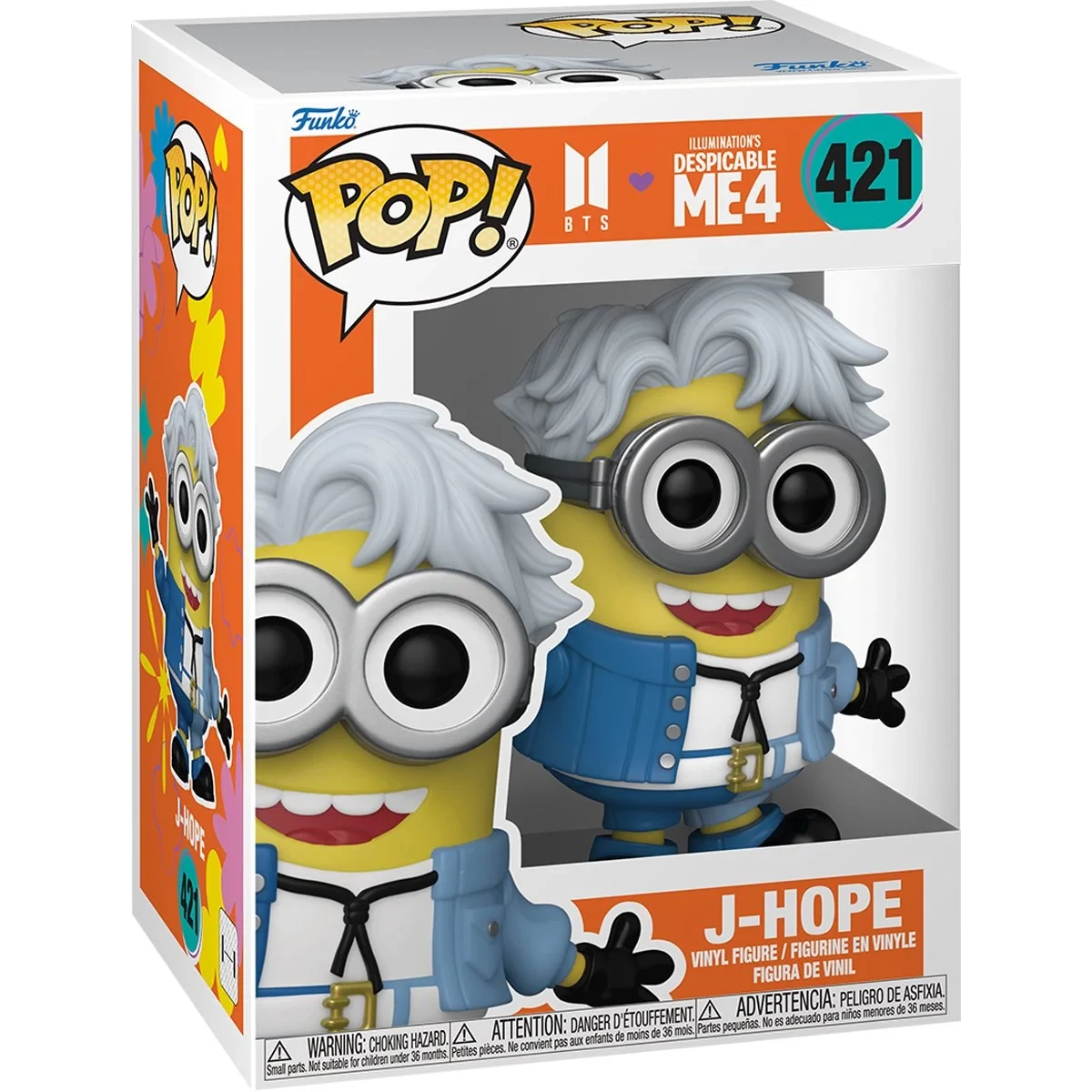 sticky Funko POP! Animation: Minions x BTS - J-Hope figura #421