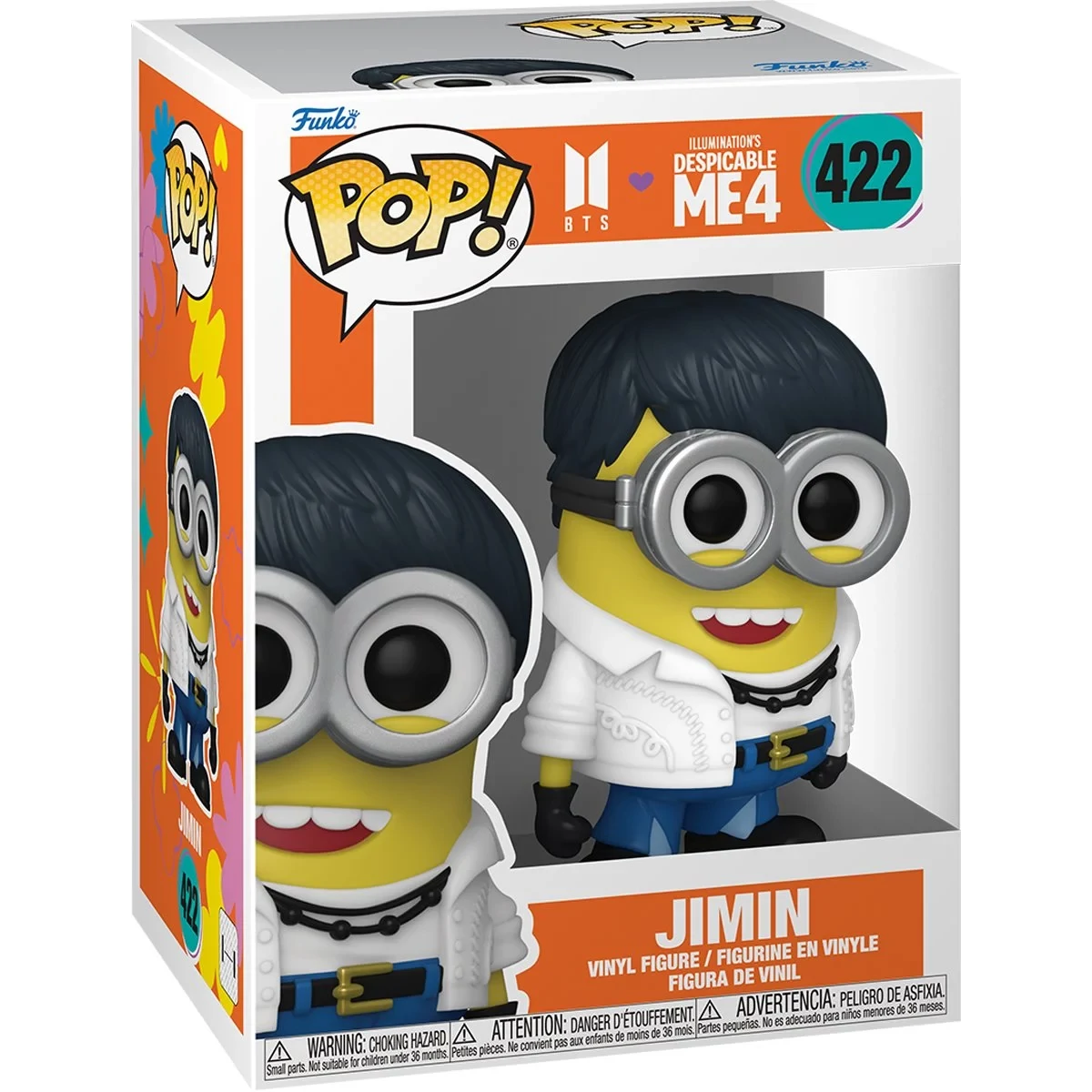 sticky Funko POP! Animation: Minions x BTS - Jimin figura #422