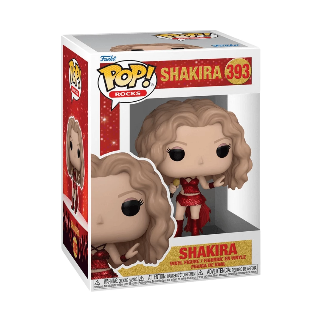 sticky Funko POP! Rocks: Shakira - Shakira (Super Bawl) figura