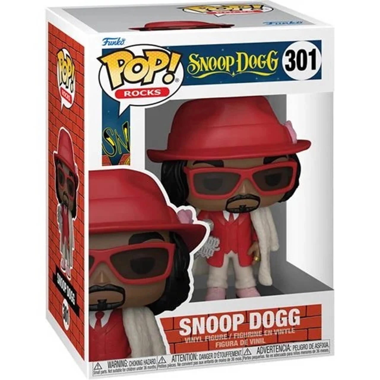 sticky Funko Pop! Rocks: Snoop Dogg - Snoop Dogg figura #301