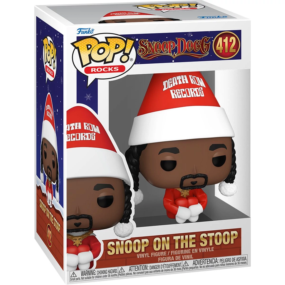 sticky Funko POP! Rocks: Snoop Dogg (Snoop on the Stoop) figura #412