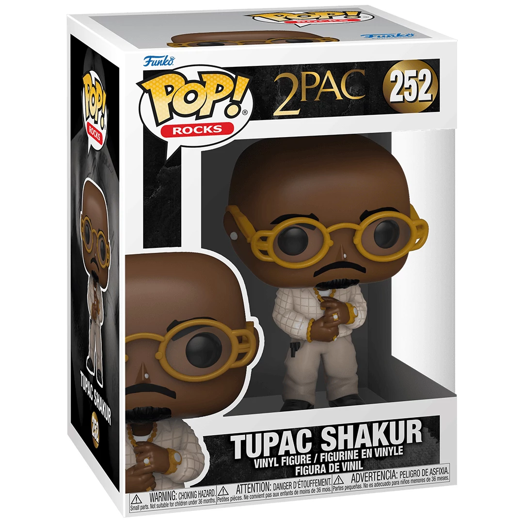 sticky Funko POP! Rocks: Tupac - Loyal to the Game figura #252