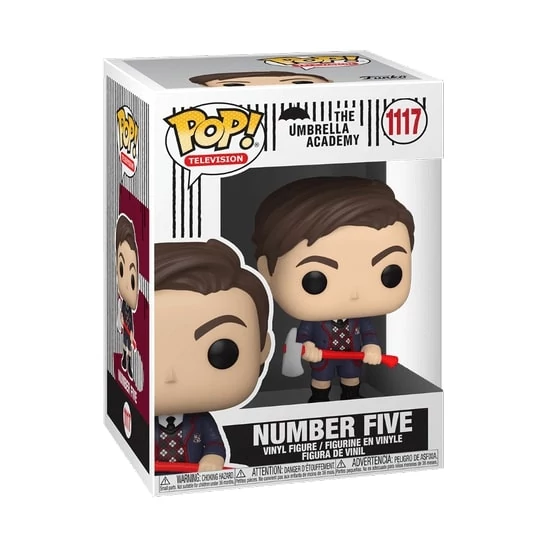 sticky Funko POP! TV: Umbrella Academy - Number 5 figura #1117