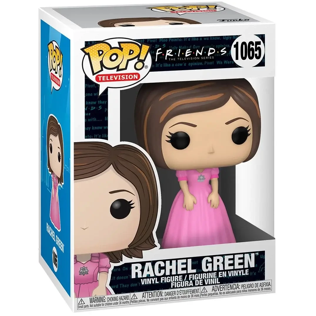 sticky Funko POP! TV: Friends - Rachel in Pink Dress figura #1065