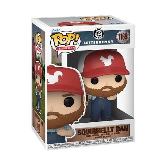 sticky Funko POP! Television: Letterkenny - Squirrelly Dan figura #1165