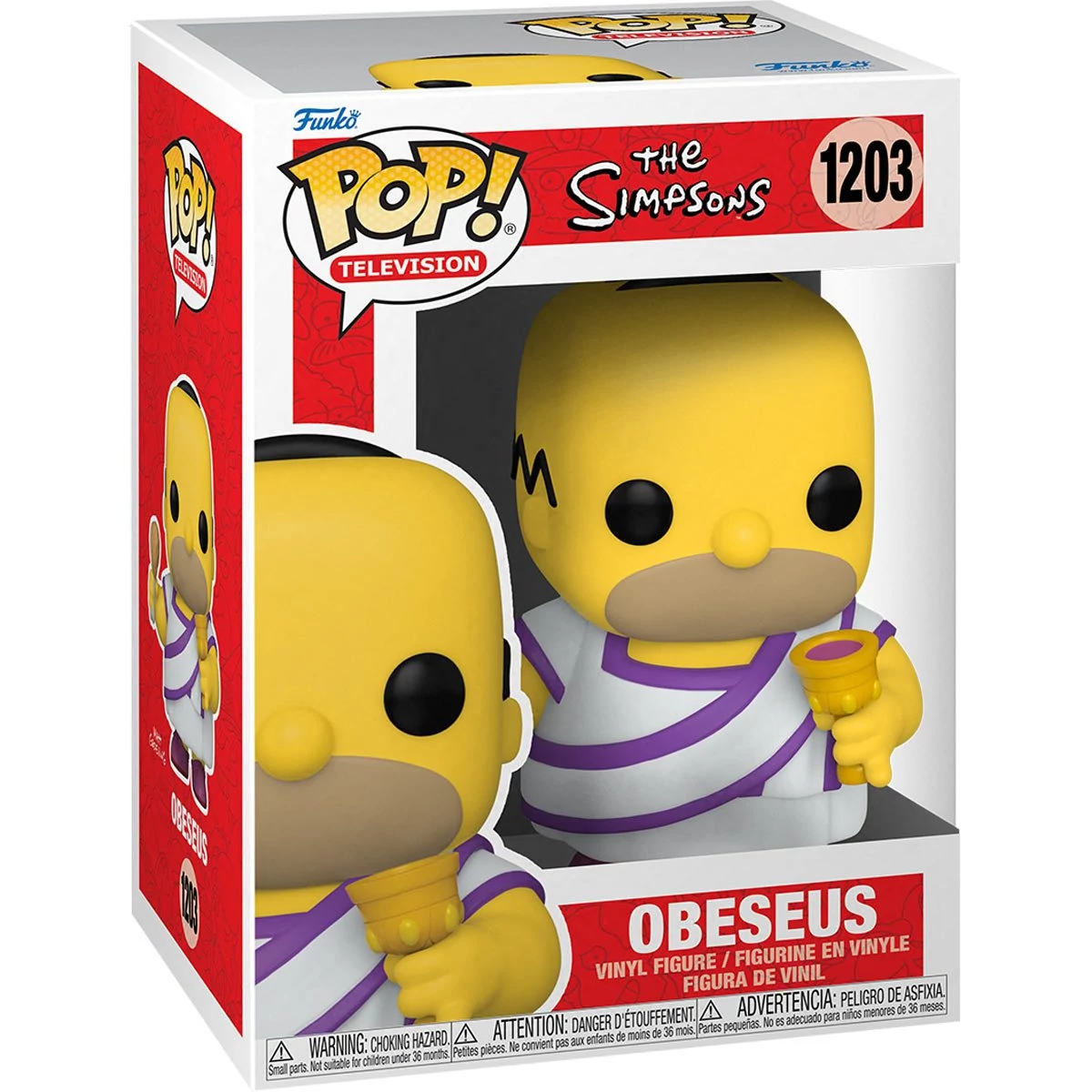 sticky Funko POP! Animation: Simpsons - Obeseus Homer figura #1203