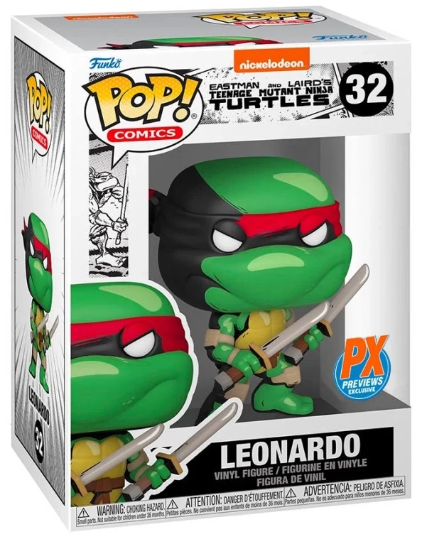 sticky Funko POP! Comics: TMNT - Leonardo figura