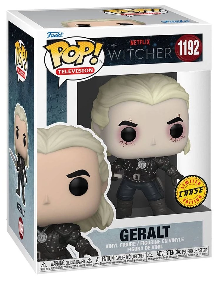 sticky Funko POP! TV: The Witcher - Geralt figura (chase)