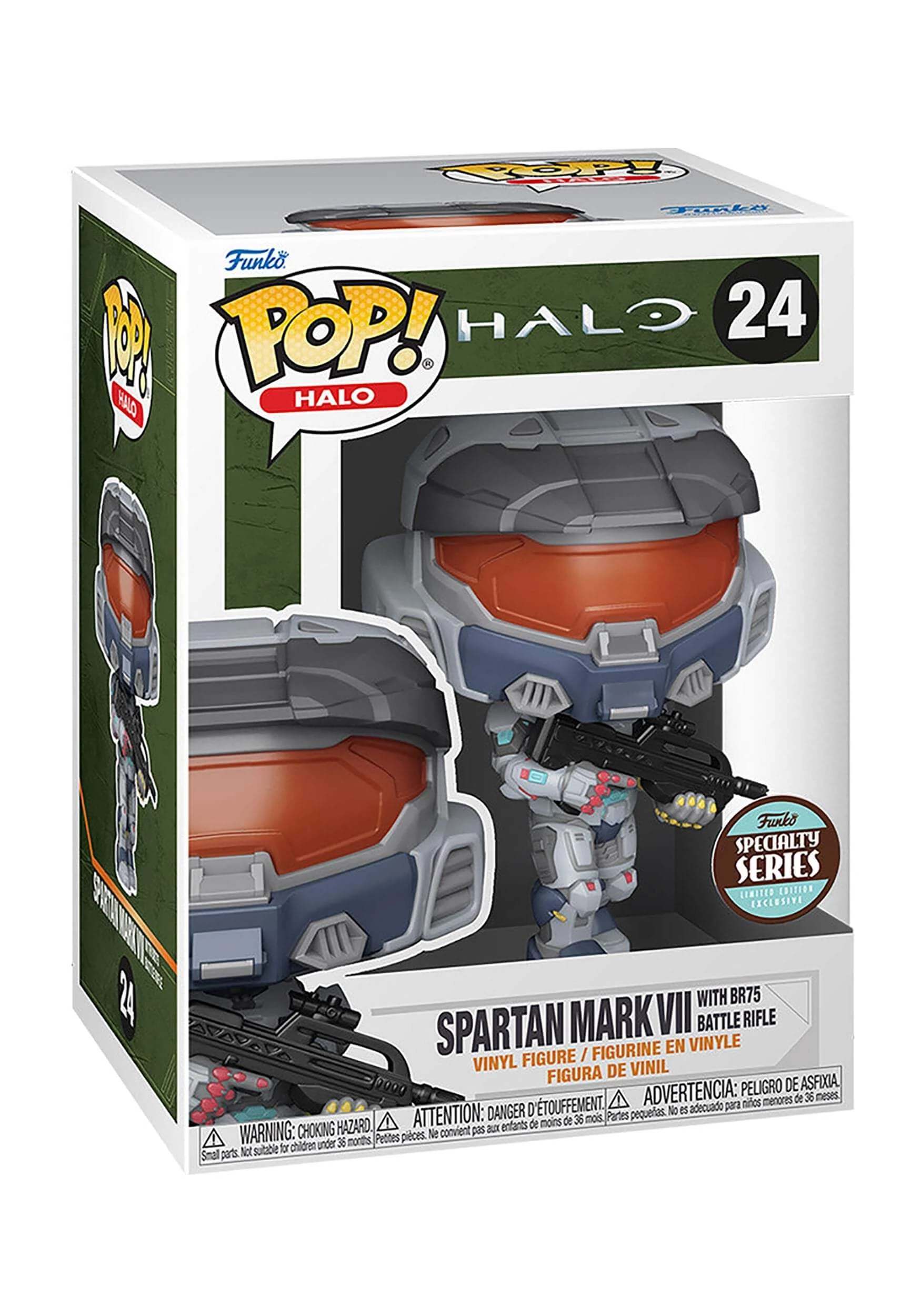 sticky Funko POP! Specialty Series Games - Halo Infinite: Mark VII w/Weapon figura