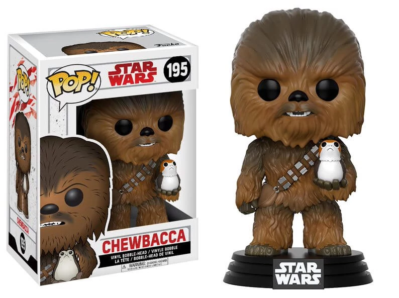 sticky Funko POP! Star Wars - Chewbacca with Porg figura