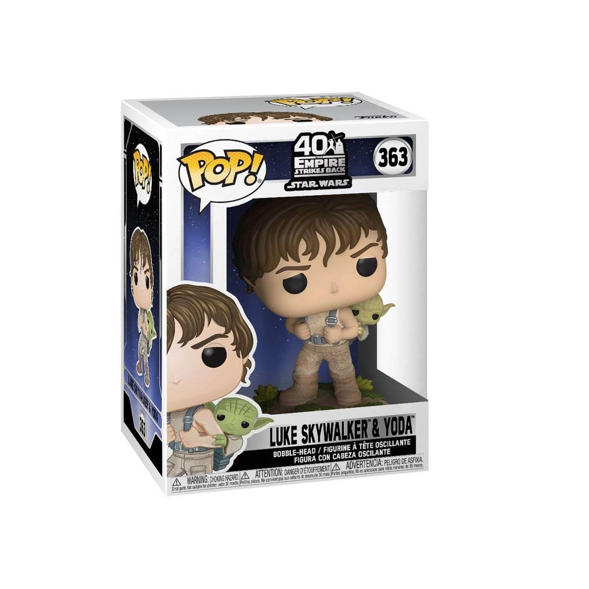 sticky Funko POP! Star Wars: The Empire Strikes Back - Training Luke with Yoda figura #363