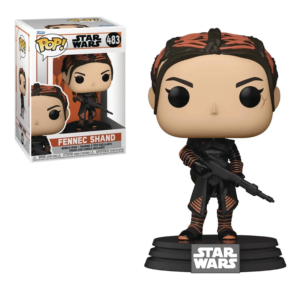 sticky Funko POP! Star Wars: The Mandalorian - Fennec Shand figura #483