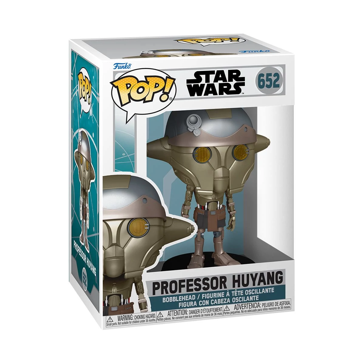 sticky Funko POP! Star Wars: Ahsoka - Professor Huyang figura #652