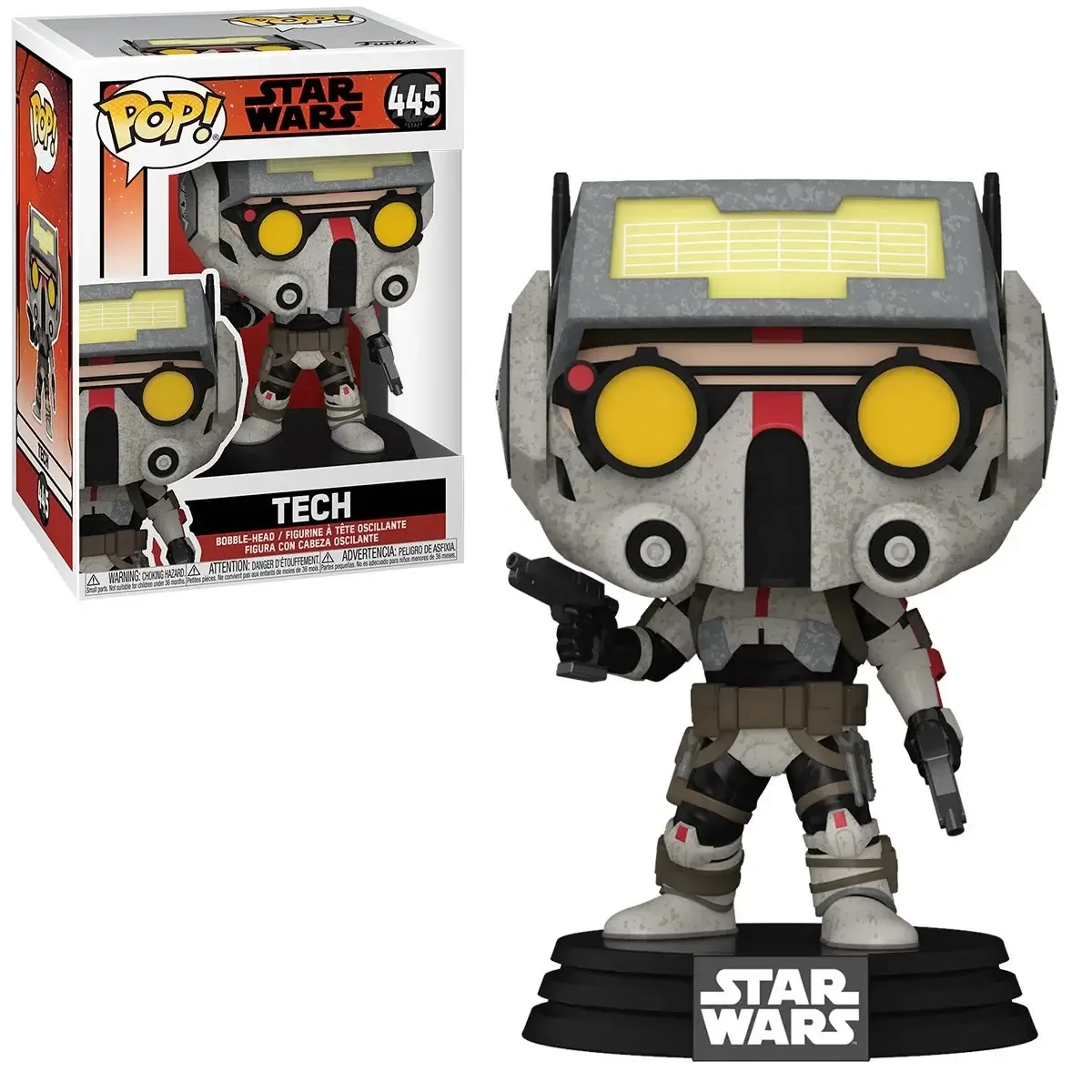 sticky Funko POP! Star Wars - Bad Batch - Tech figura #445