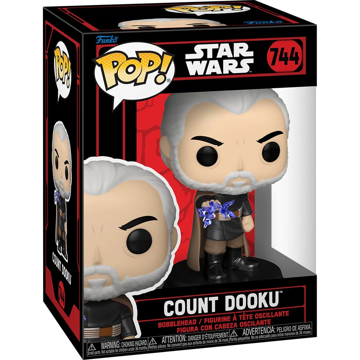 sticky Funko POP! Star Wars Dark Side -  Count Dooku figura