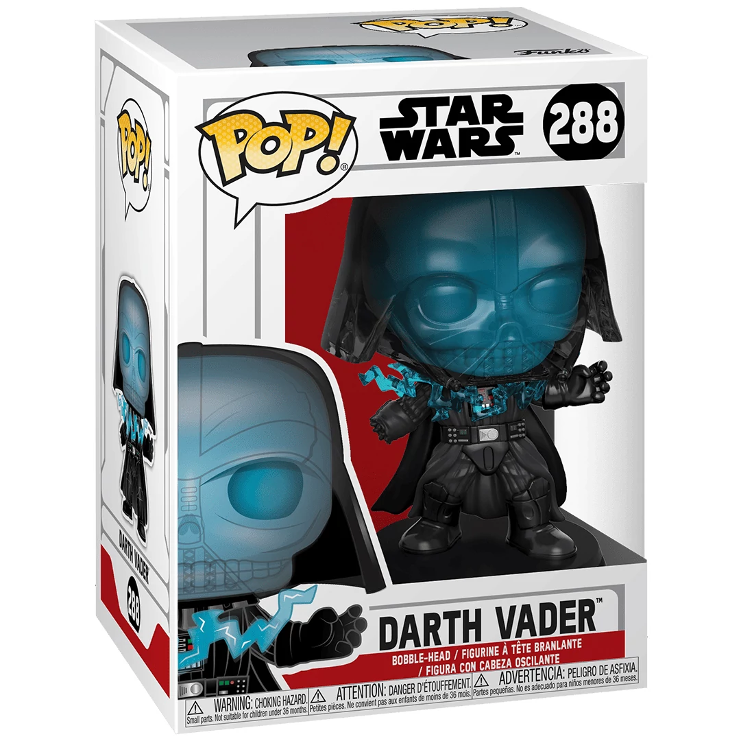 sticky Funko POP! Star Wars: Darth Vader (Electrocuted) figura #288