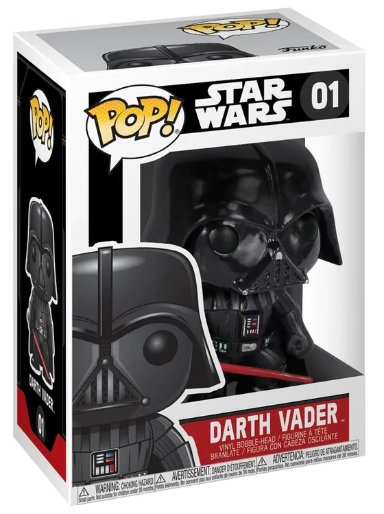 sticky Funko POP! Star Wars: Darth Vader figura #1