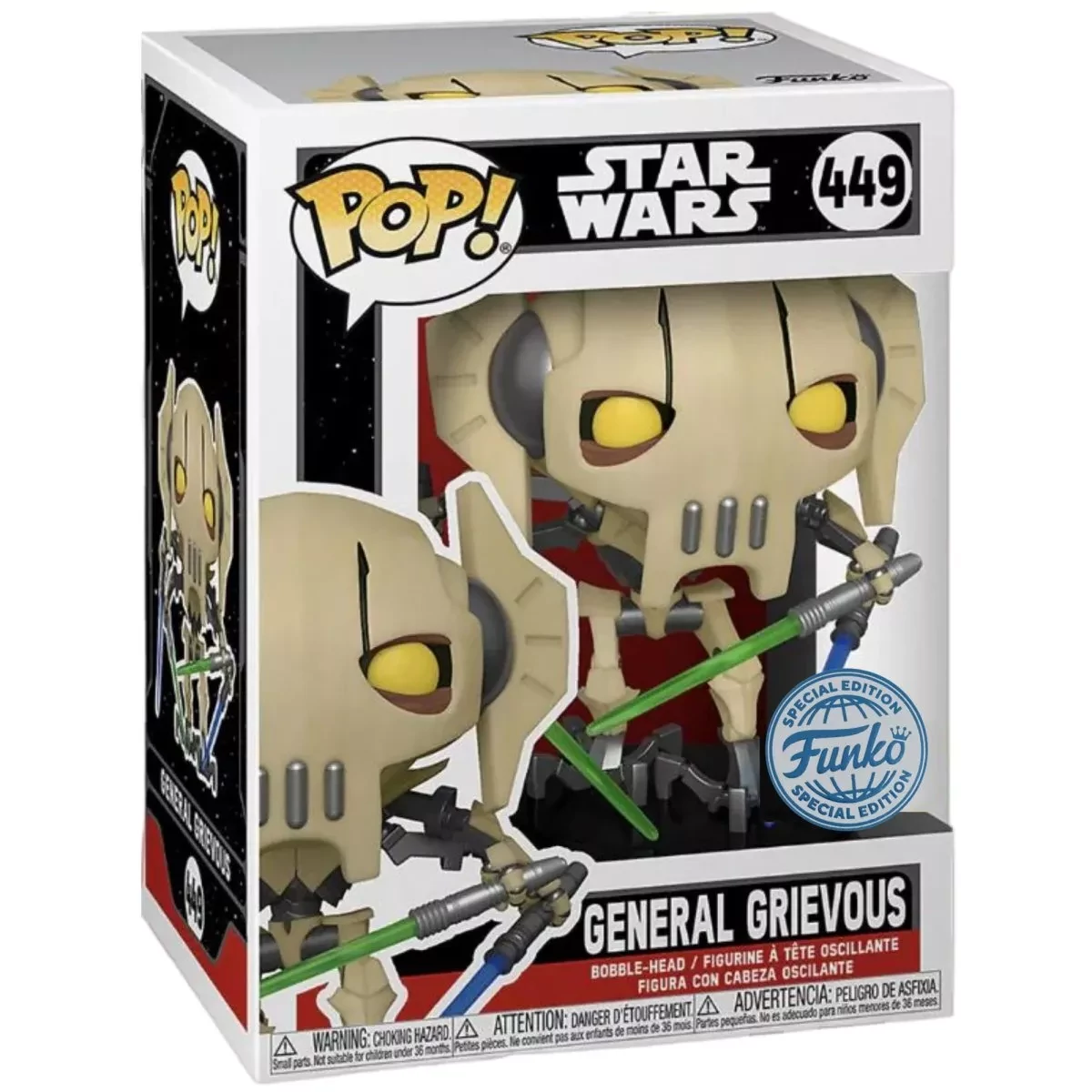 sticky Funko POP! Star Wars - General Grievous figura #449