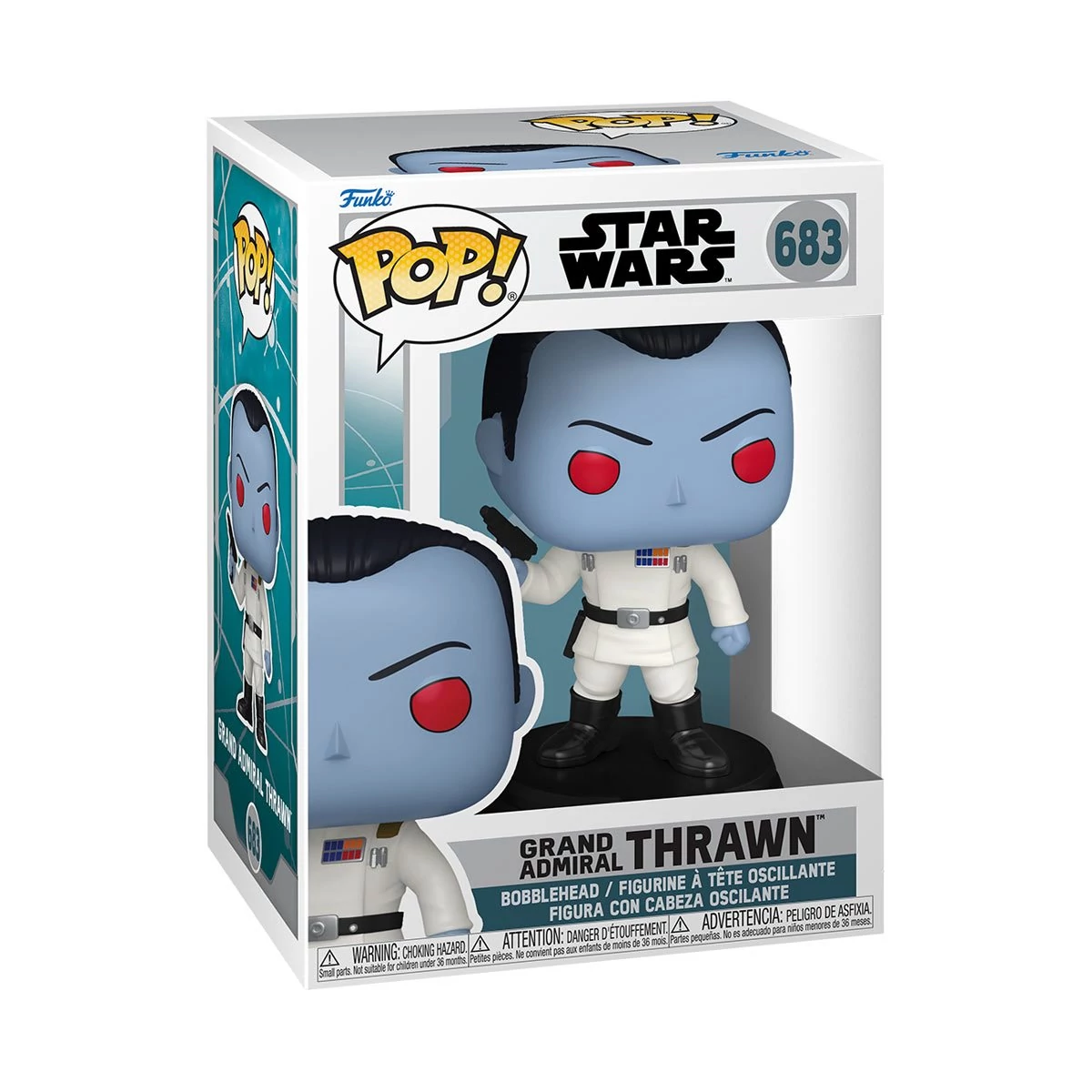 sticky Funko POP! Star Wars: Grand Admiral Thrawn figura #683