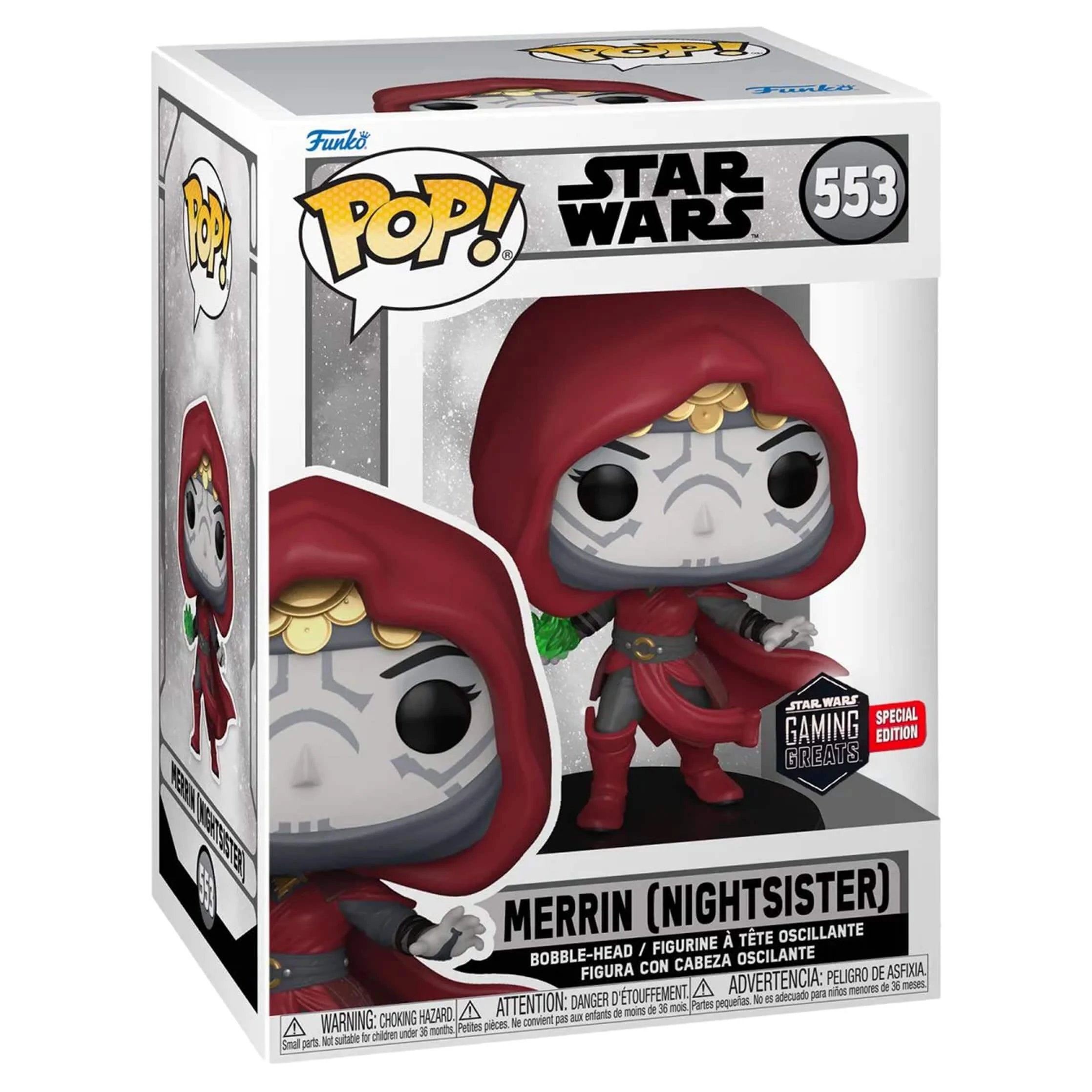 sticky Funko POP! Star Wars: Jedi Fallen Order - Merrin figura #553