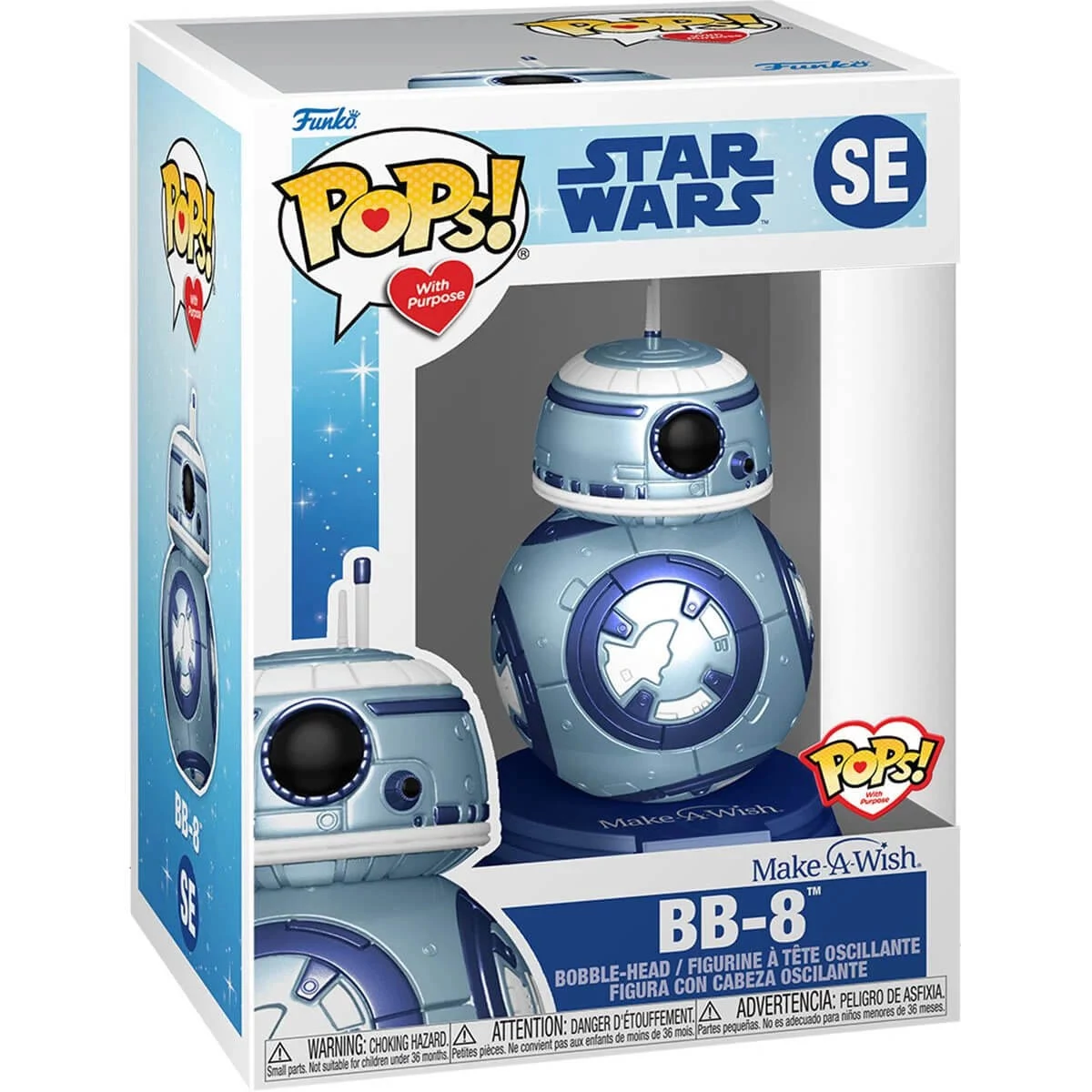 sticky Funko POP! Star Wars: Make a Wish - BB-8 (metal) figura